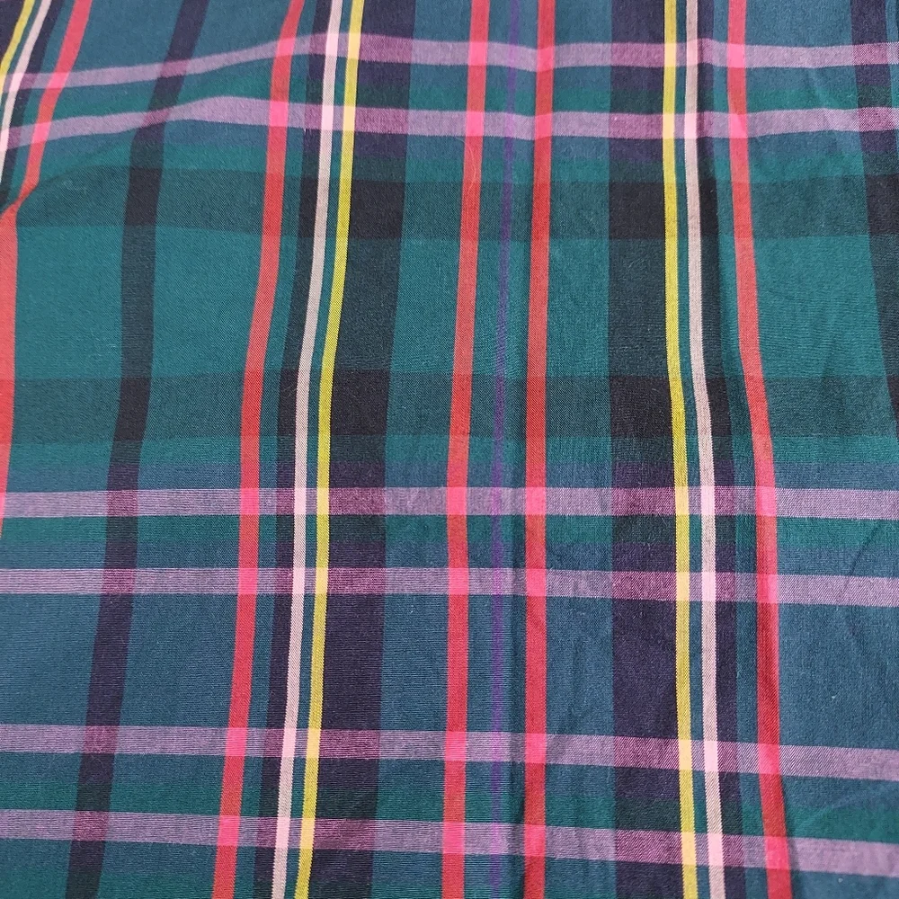 J. Crew Classic Tartan Button Down Shirt 10